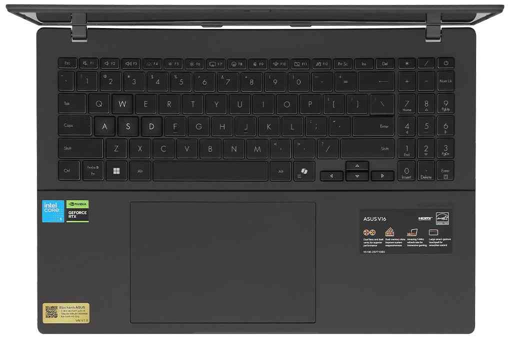 Laptop Asus Gaming V16 V3607VU RP192W (Core 5 210H, RTX 4050 6GB, 16GB, 512GB, WUXGA 144Hz)