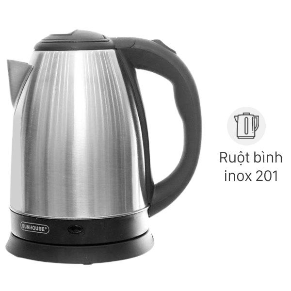 Bình đun siêu tốc Sunhouse 1.8 lít SHD1182