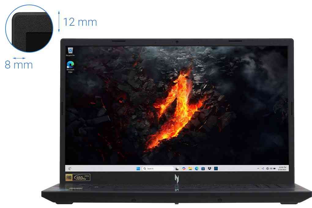 Laptop Acer Gaming Nitro V 15 ProPanel ANV15-41-R9M1 NH.QPFSV.004 (R5 7535HS, RTX 3050 6GB, 16GB, 512GB, FHD 180Hz)