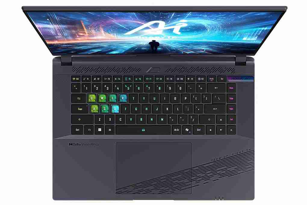 Laptop GIGABYTE Gaming AORUS 16X X6LAG 9RX6LASGDDJIXDVN010 (i7 14650HX, 16GB, 1TB, RTX 4070 8GB, WQXGA 165Hz, Win11)