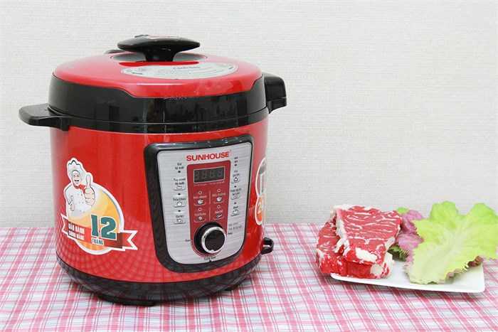 Nồi áp suất điện Sunhouse SHD 1767 6 lít