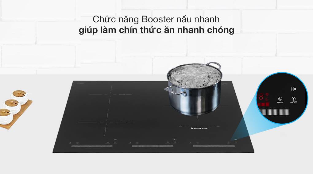 Bếp từ hồng ngoại Junger CEJ-300-IIF 3 vùng nấu 5400W