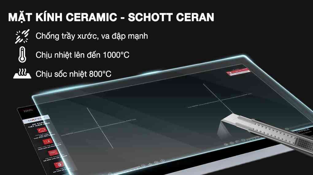 Bếp từ đôi âm Hafele HC-I7325B (533.09.979) 4600W