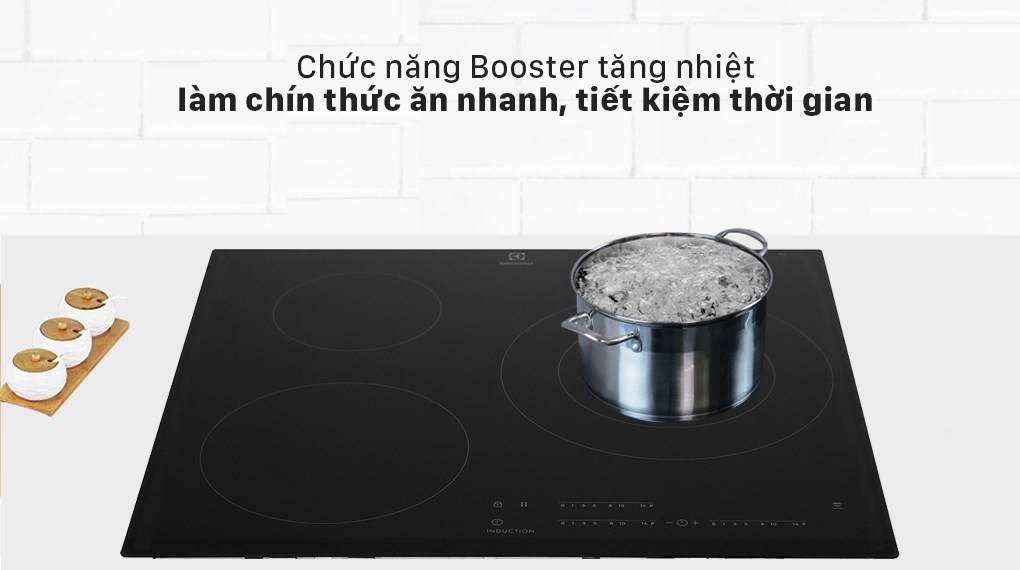 Bếp từ 3 vùng nấu lắp âm Electrolux LIT60342