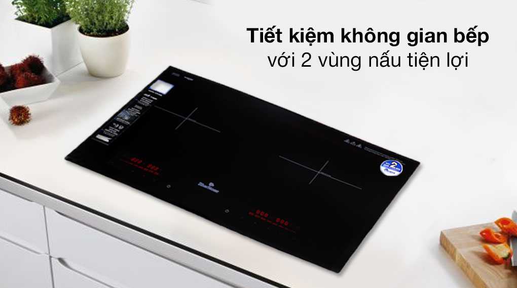 Bếp từ đôi âm BlueStone ICB-6948 5200W