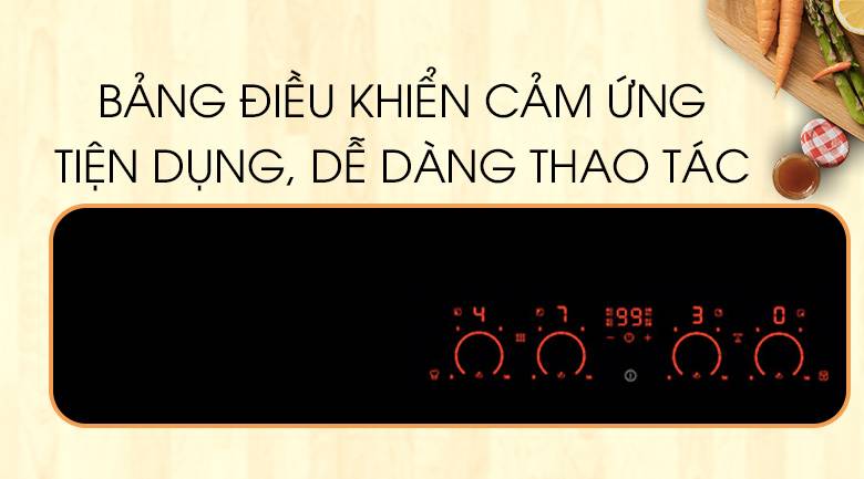 Bếp từ 4 vùng nấu lắp âm Electrolux EHXD875FAK 7400W