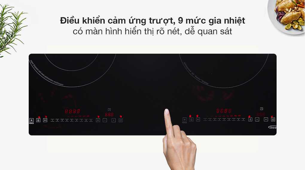 Bếp từ hồng ngoại âm Pramie 2105 5200W