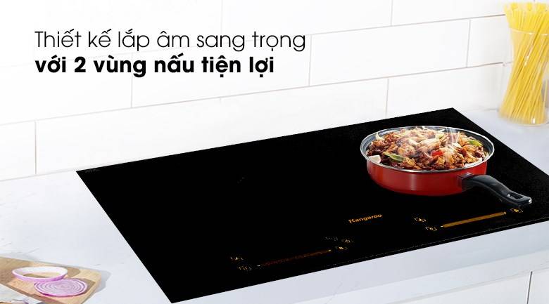 Bếp từ đôi lắp âm Kangaroo KG859i 4000W