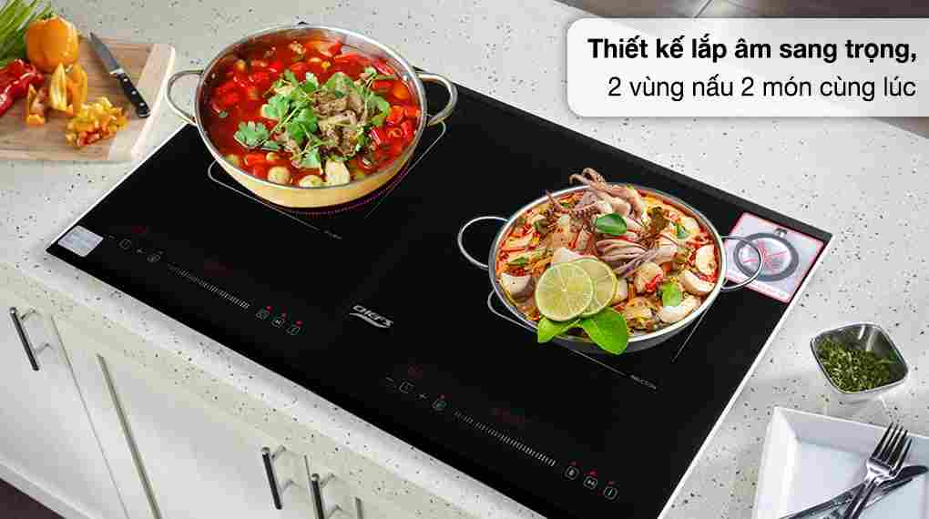 Bếp từ hồng ngoại lắp âm Chef's EH-MIX220 4400W