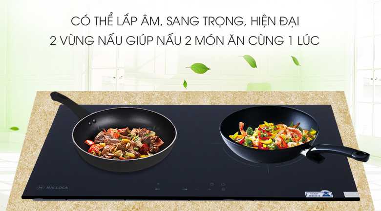 Bếp từ đôi âm Malloca MH-7320I 3800W