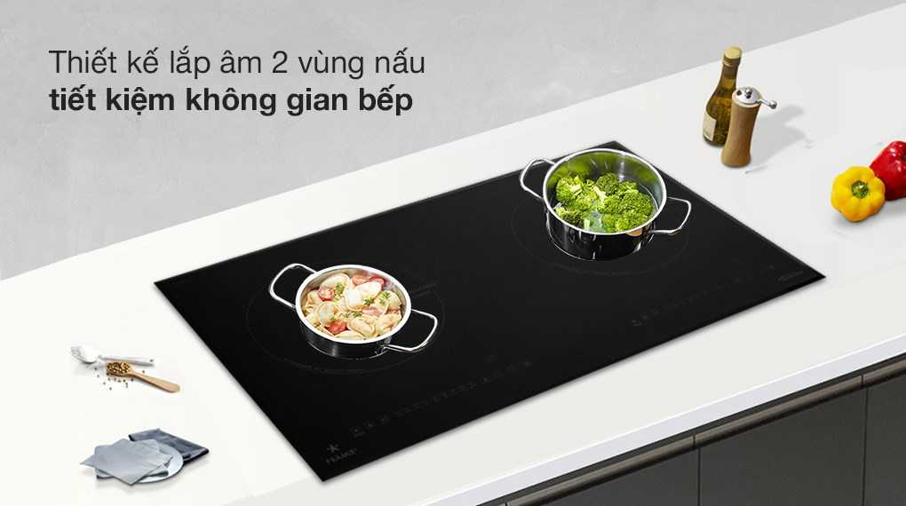 Bếp từ đôi âm Pramie 2205 5200W