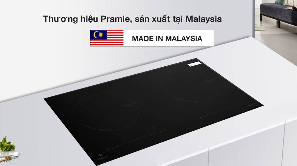 Bếp từ đôi âm Pramie 2205 5200W
