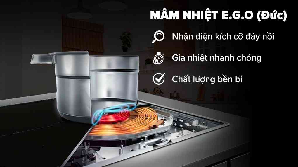 Bếp từ đôi âm KAFF KF-HID7348II 4600W