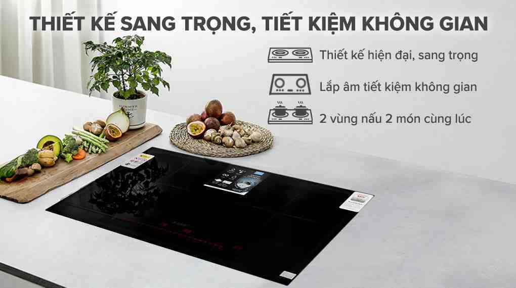 Bếp từ đôi âm KAFF KF-HID7348II 4600W
