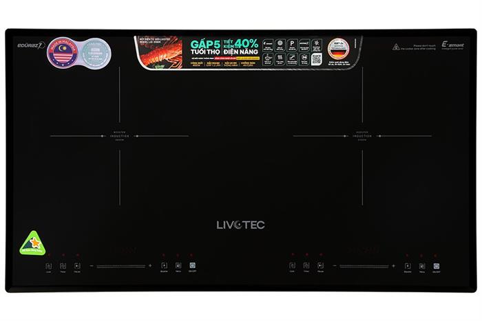 Bếp từ đôi âm Livotec LID-998M 4800W