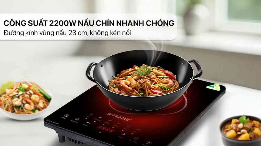 Bếp hồng ngoại đơn Pramie PRTH-1000 2200W
