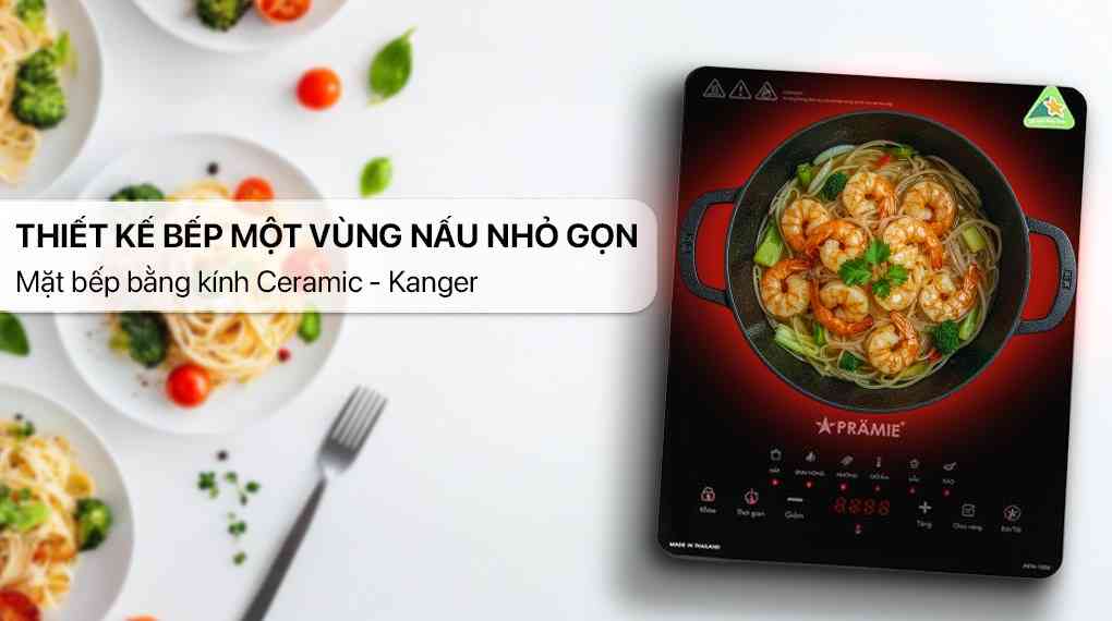 Bếp hồng ngoại đơn Pramie PRTH-1000 2200W