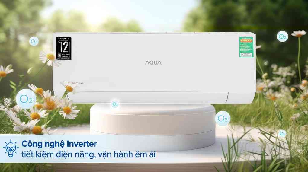 Máy lạnh AQUA Inverter 1 HP AQA-RV10QA2