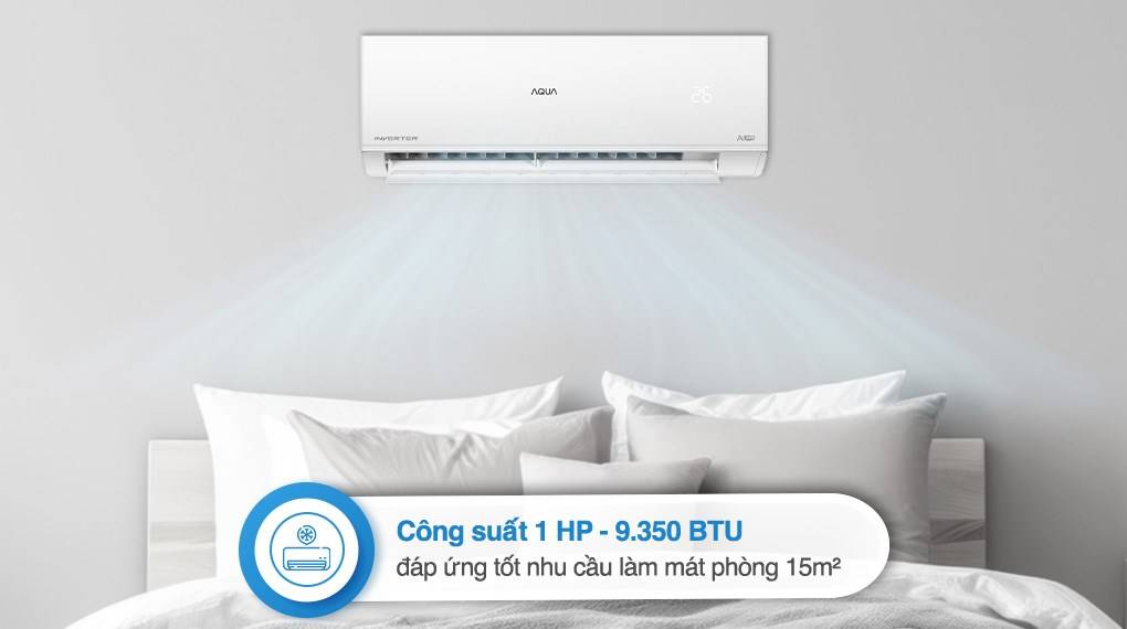 Máy lạnh AQUA Inverter 1 HP AQA-RV10QA5
