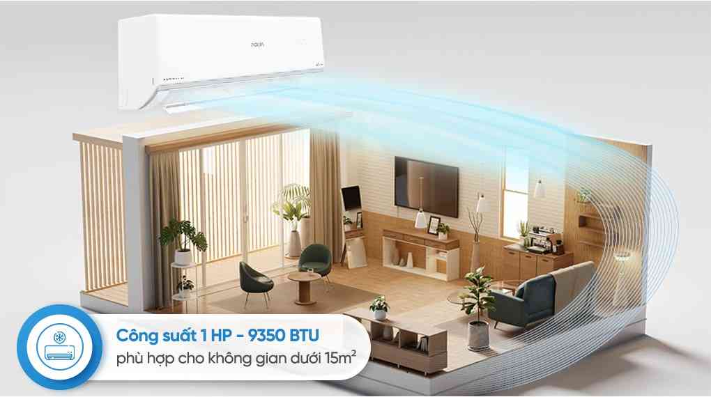 Máy lạnh AQUA Inverter 1.5 HP AQA-RUV13RB5