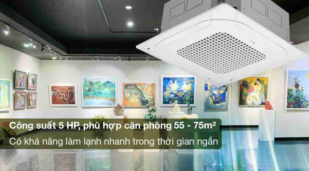 Máy lạnh âm trần LG Inverter 5 HP ZTNQ48LMLA0 (3 Pha)