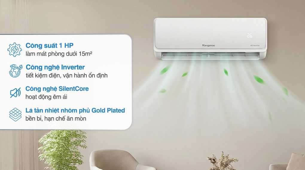 Máy lạnh Kangaroo Inverter 1 HP KG9ACI