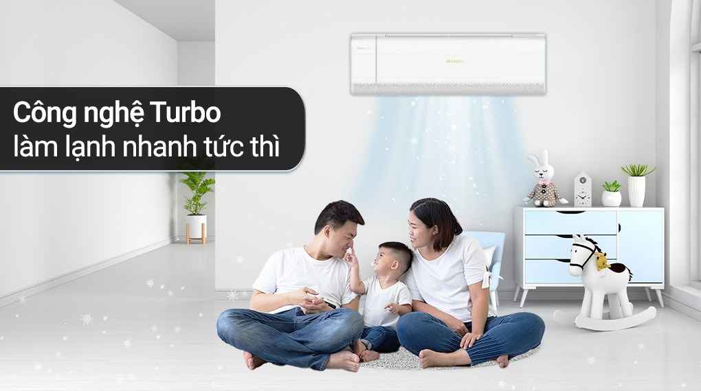 Máy lạnh 2 chiều Casper Inverter 1 HP XH-09IF35
