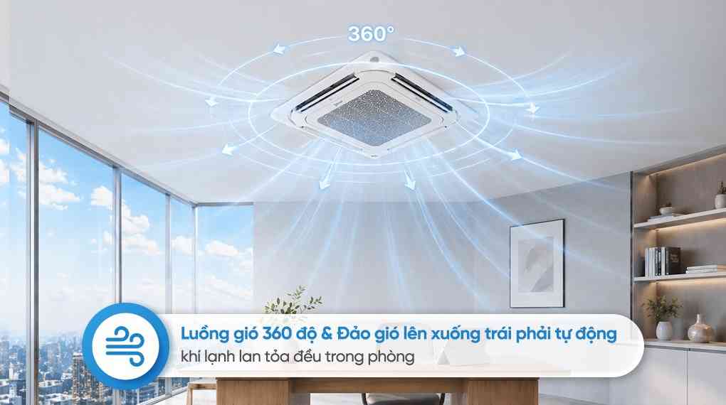 Máy lạnh âm trần Casper Inverter 4 HP CC-36IS36