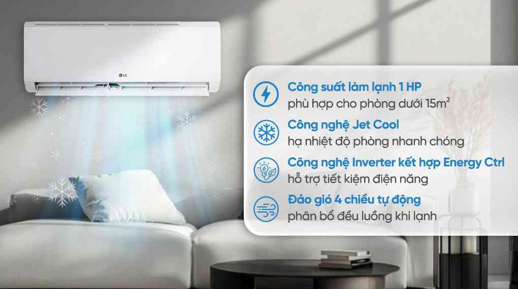 Máy lạnh LG Inverter 1 HP IFC09M1