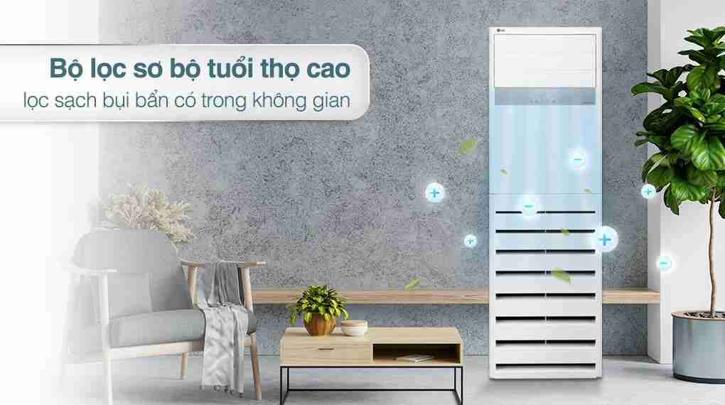 Máy lạnh tủ đứng LG Inverter 4 HP ZPNQ36LR5A0 (3 Pha)