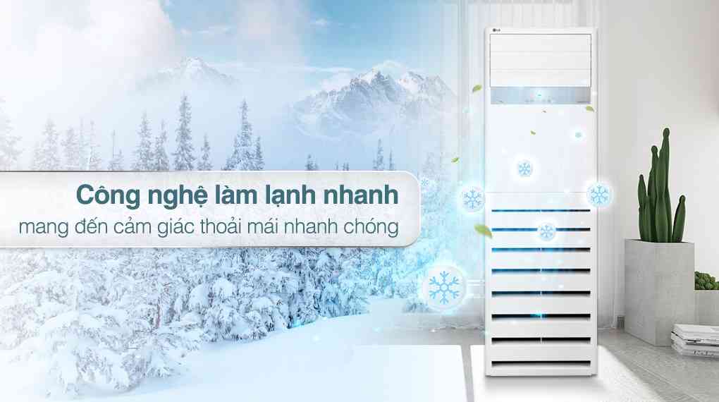 Máy lạnh tủ đứng LG Inverter 4 HP ZPNQ36LR5A0 (3 Pha)