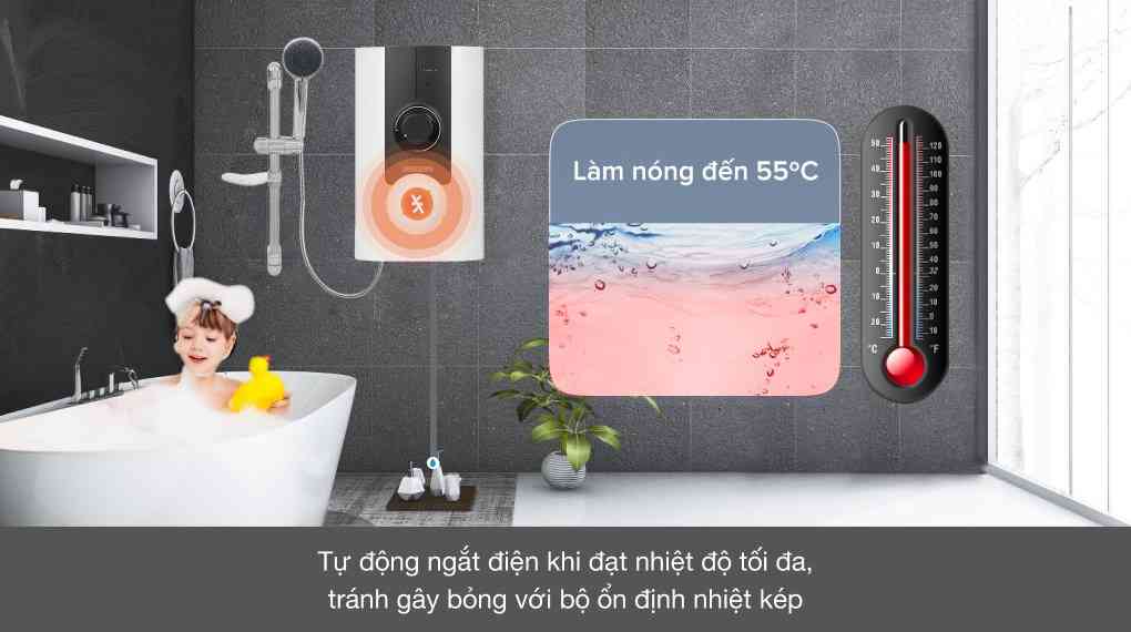 Máy nước nóng trực tiếp Stiebel Eltron 4500W WS 45 EC