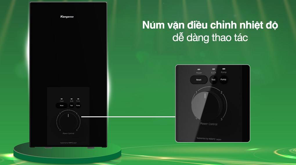 Máy nước nóng trực tiếp Kangaroo 4500W KGWD45P2