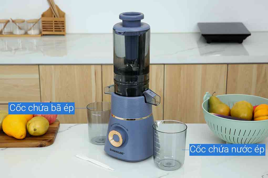 Máy ép chậm Sunhouse SHD5518