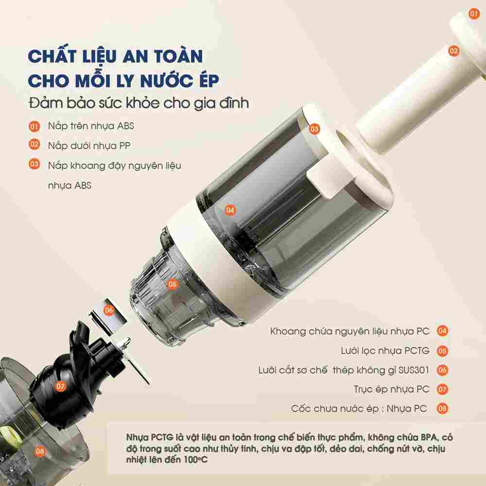 Máy ép chậm Kalite KSJ569