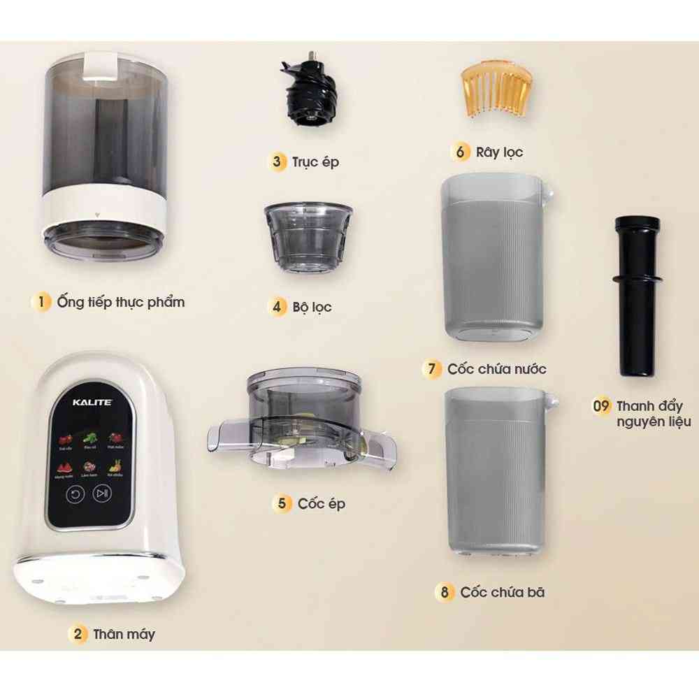 Máy ép chậm Kalite KSJ569