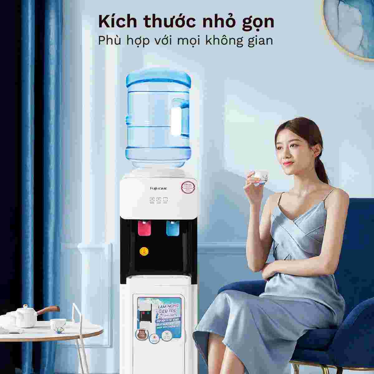 Cây nước nóng lạnh FUJIHOME WD2002E 565W
