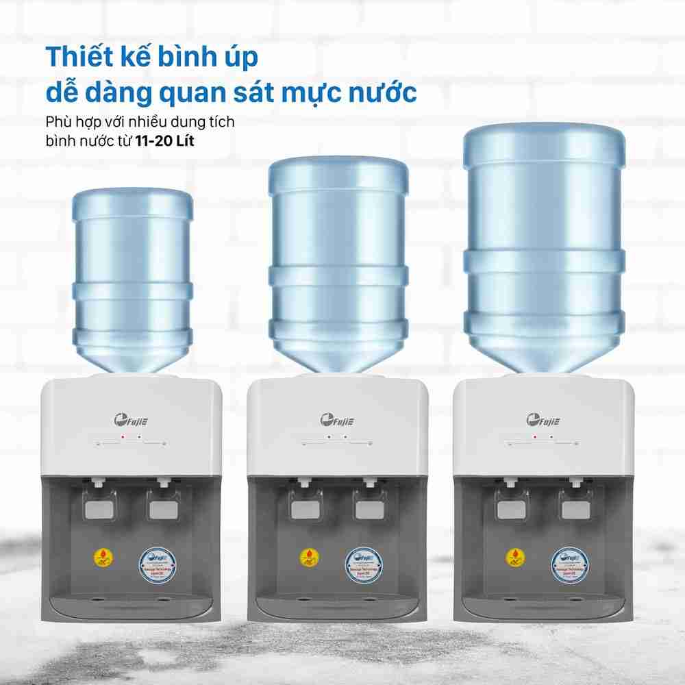 Cây nước nóng lạnh mini FujiE WD579E 485W
