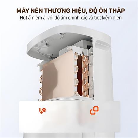 Máy hút ẩm Fujihome DH18W-HEPA 18 lít/ngày