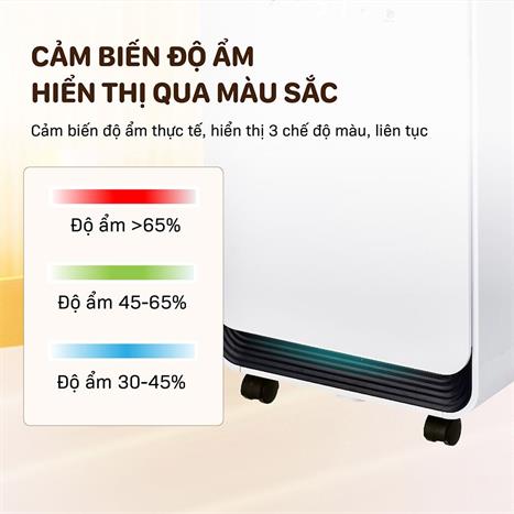 Máy hút ẩm FUJIHOME DH12NEW 12 lít/ngày