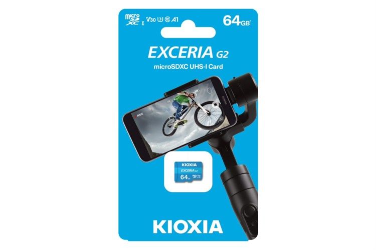 Thẻ nhớ Kioxia Exceria G2 microSDXC 64GB Class 10 U3
