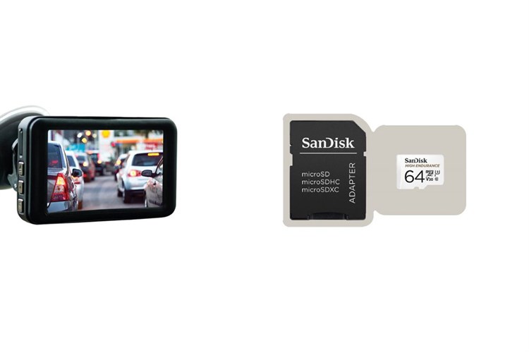 Thẻ nhớ SanDisk High Endurance microSDXC 64GB Class 10 U3