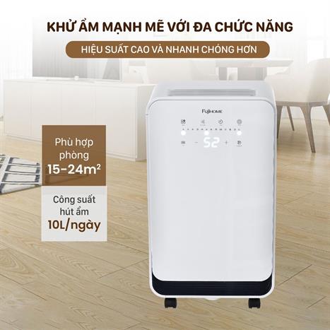 Máy hút ẩm FUJIHOME DH10 10 lít/ngày