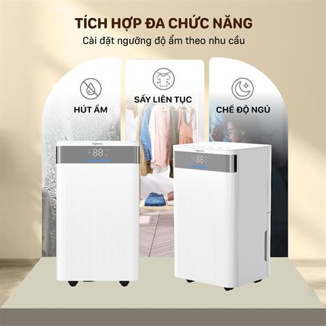 Máy hút ẩm FUJIHOME DH12NW 12 lít/ngày