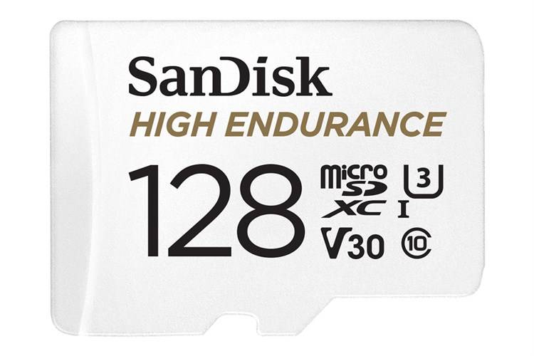 Thẻ nhớ SanDisk High Endurance microSDXC 128GB Class 10 U3