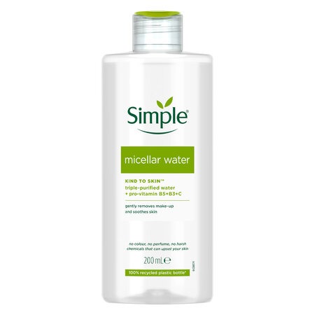 Nước Tẩy Trang Simple Làm Sạch Trang Điểm 200 ml