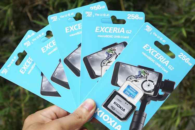 Thẻ nhớ Kioxia Exceria G2 microSDXC 256GB Class 10 U3