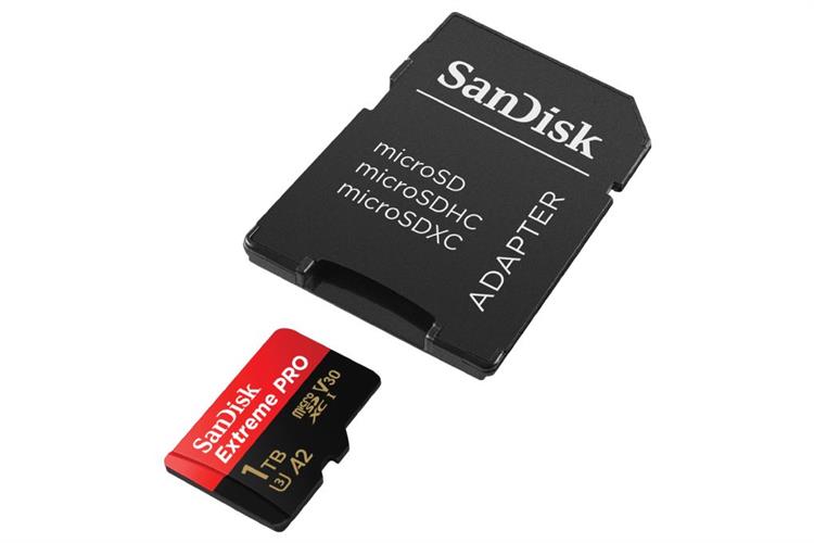 Thẻ nhớ SanDisk Extreme Pro microSDXC 1TB Class 10 U3