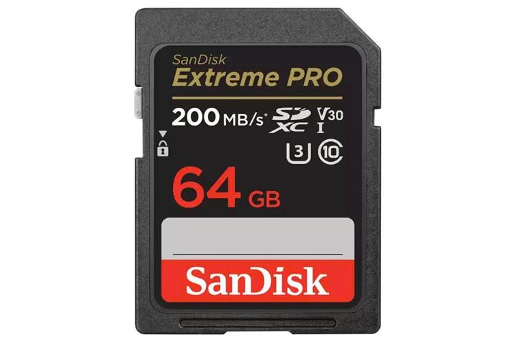 Thẻ nhớ SanDisk Extreme Pro SDXC 64GB Class 10 U3