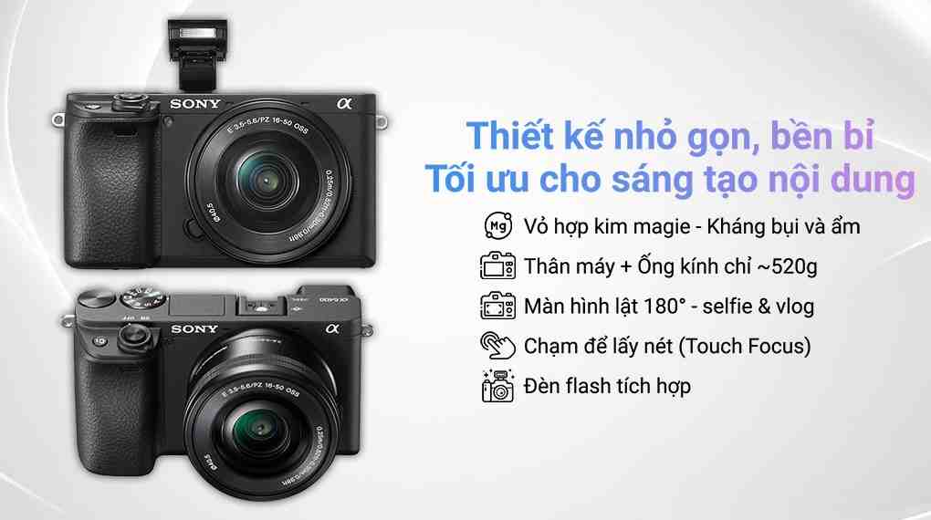 Máy ảnh Sony Alpha 6400 Kit 16-50mm